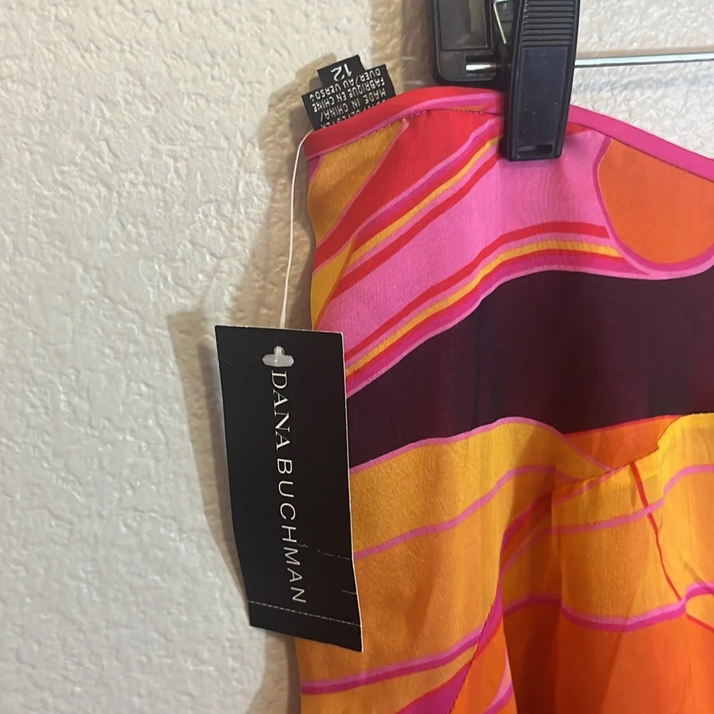NWT Dana Buchman size 12 💯 % SILK - Picture 2 of 6